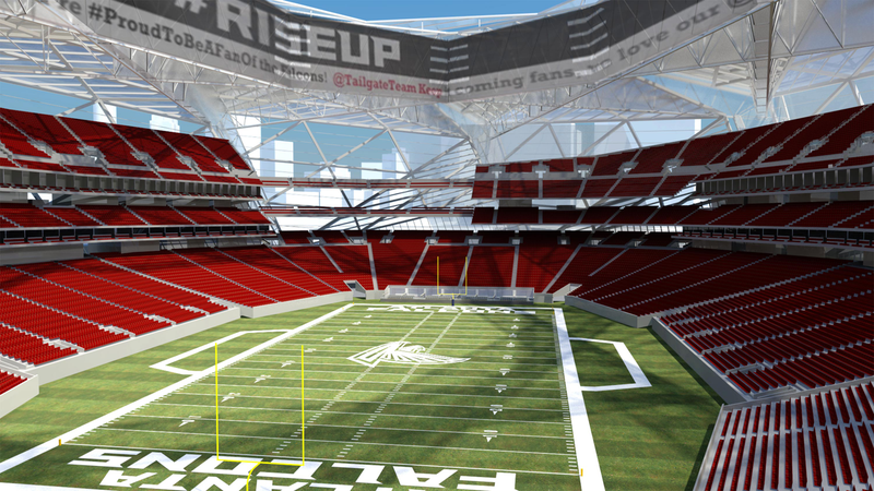 Illustration for article titled That Insane New Falcons Stadium Is Really Going To Happen